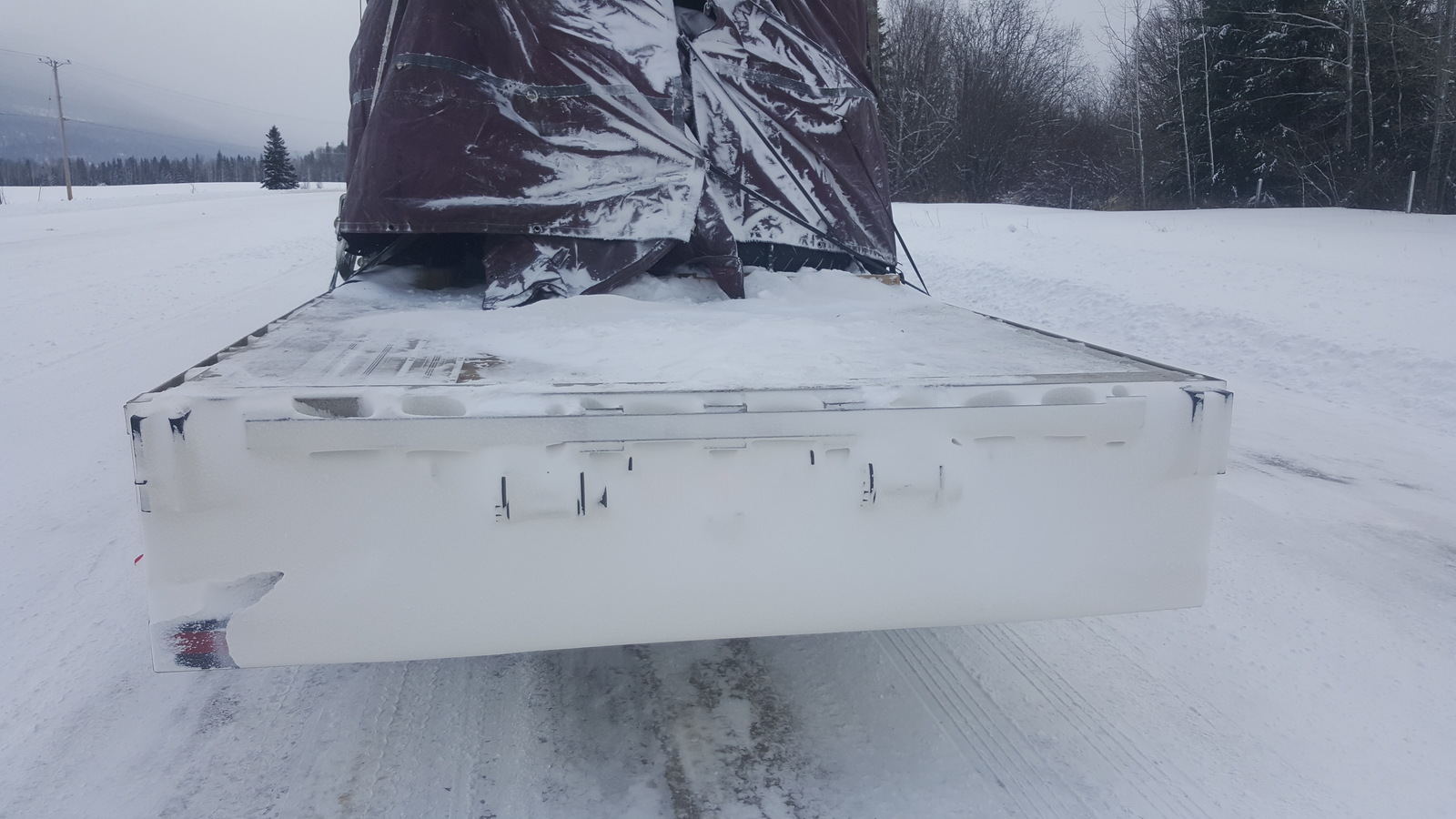 Один день на северо-западе Канады. - Моё, Канада, Зима, Дорога, Fucking snow, Длиннопост