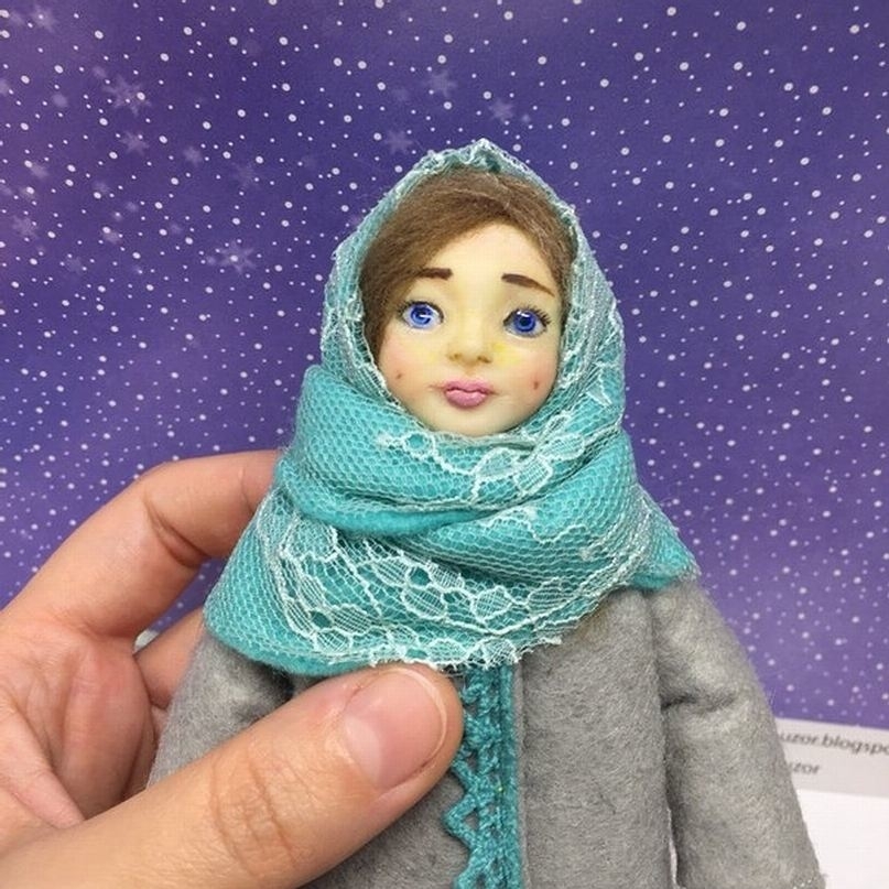 The doll of my dreams. - My, Needlework without process, Handmade dolls, Polymer clay, Mood, Longpost