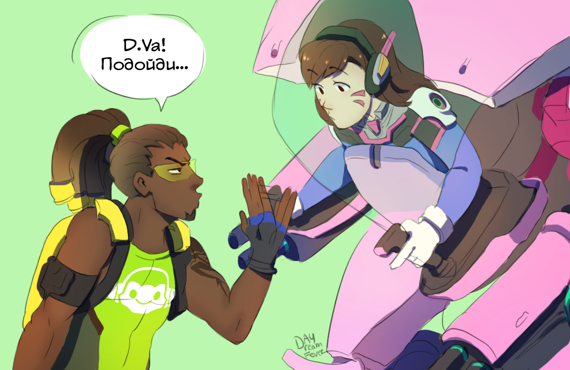 Secret - Overwatch, Dva, Lucio, Comics, Longpost