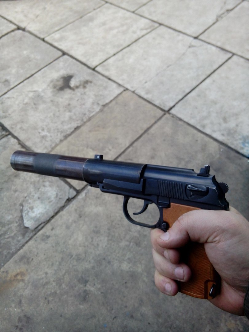 Silent gun PB (Index GRAU 6P9) - My, , Pb, The Makarov pistol, Pistols, Weapon, Longpost