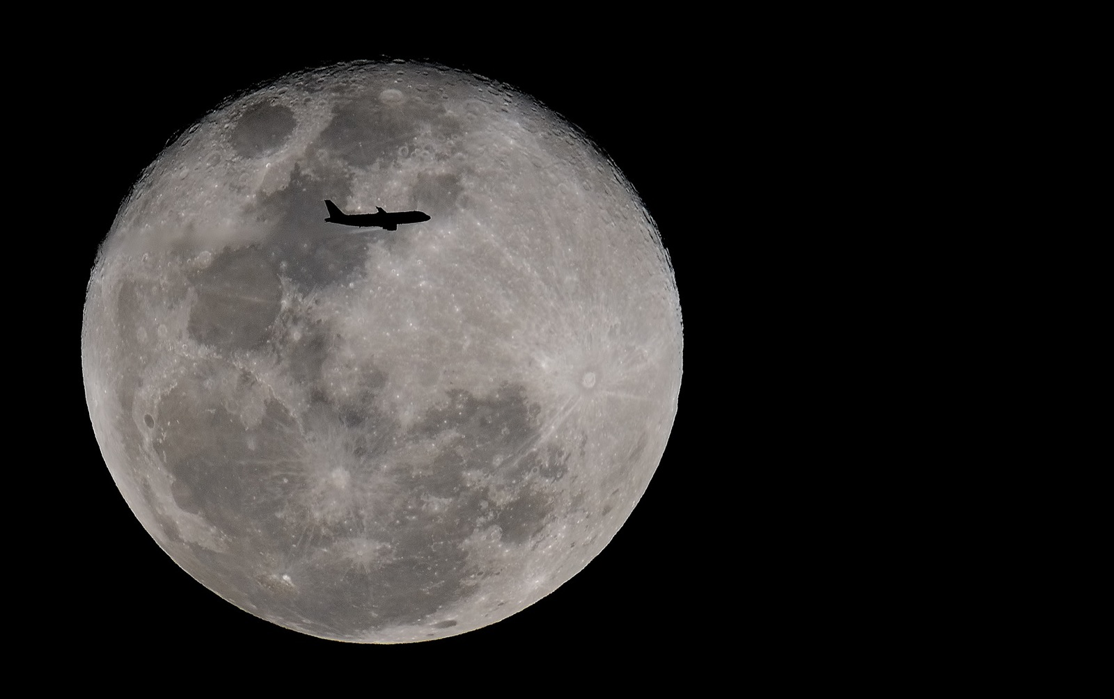 Around the moon - Flight, Around, moon, On the, Airplane, Tag