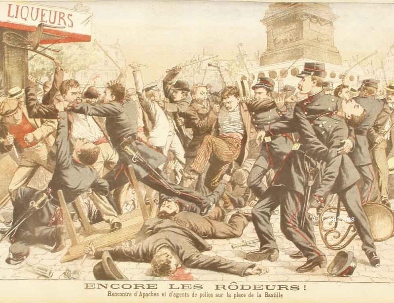 Apaches: the history of French gopniks and hooligans. - Apaches, France, Subcultures, Hooligans, 1910, Longpost