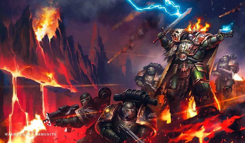 Арты к книжка по Ереси от BL - Warhammer 40k, Wh Art, Иллюстрации, Примархи, Black Library, Арт