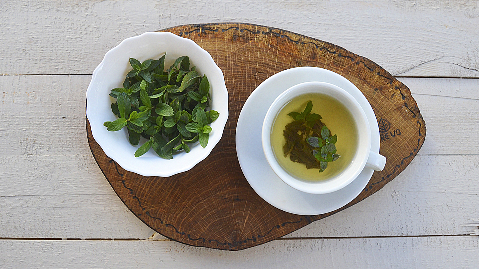 Relax in a rustic way. Tea with mint - My, My, Mint, Beginning photographer, Village, The photo, Wallpaper, Contrast, With your own hands