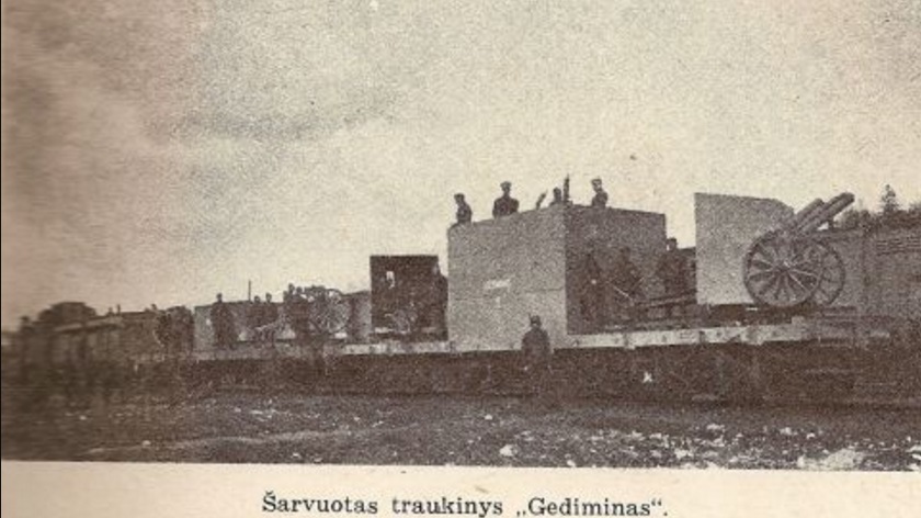 Gediminas and others... - Armoured train, Story, Lithuania, Army, Longpost