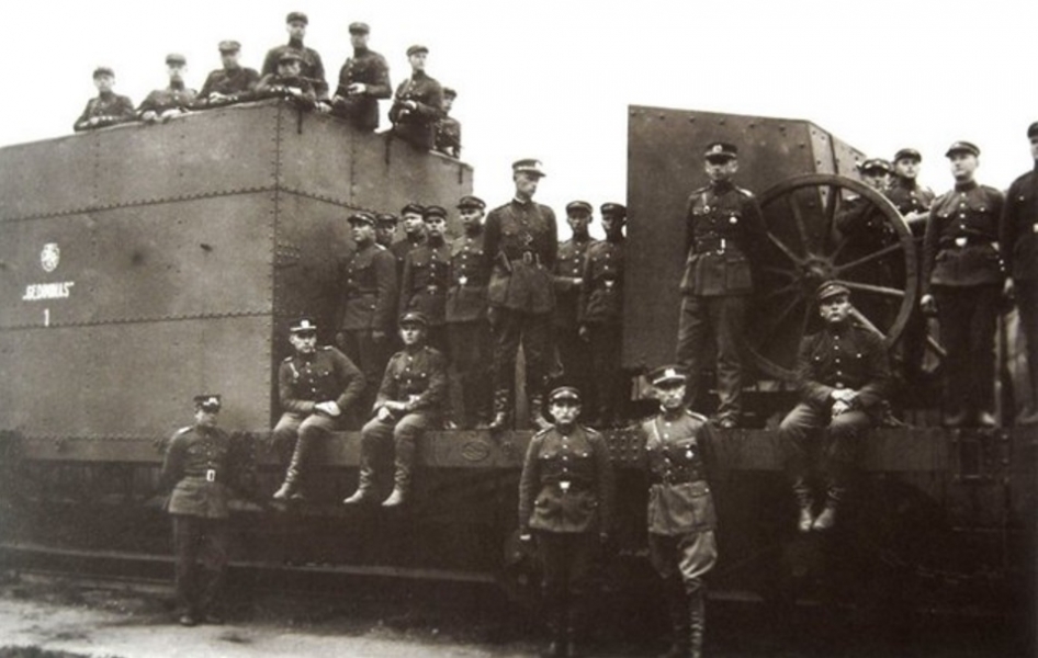 Gediminas and others... - Armoured train, Story, Lithuania, Army, Longpost