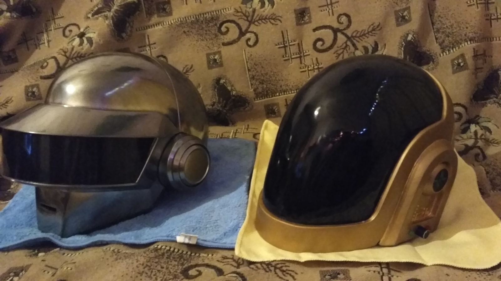 DIY Daft Punk helmet for 10 months (Thomas helmet) + video - My, Daft punk, Needlework with process, My, Longpost, Helmet, Thomas, Helmet, Video