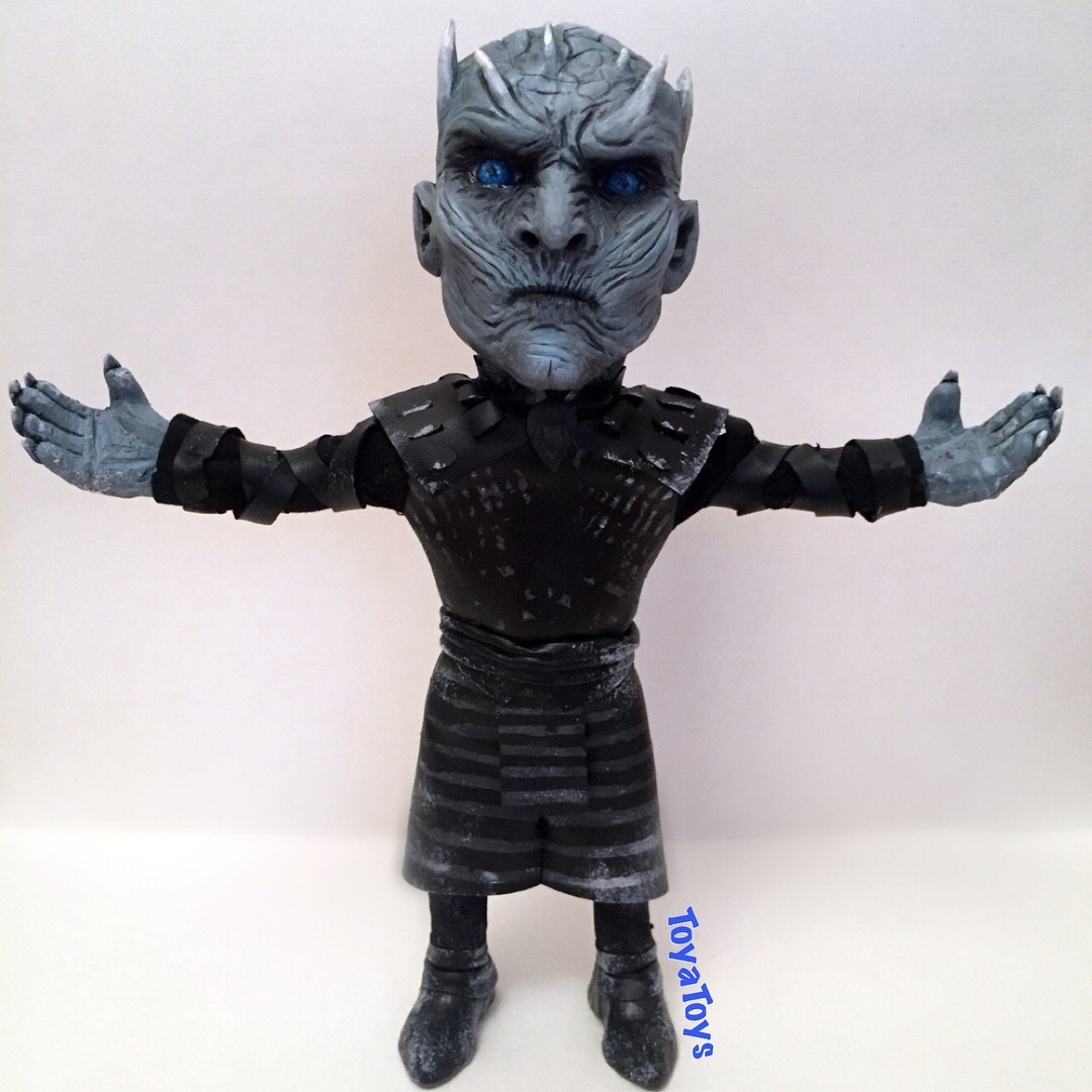 King of the night - My, Game of Thrones, King of the night, Needlework without process, Figurine, Hobby, First post, Longpost, Figurines