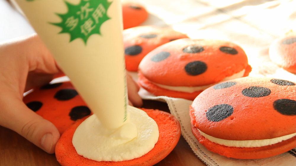 Cookies Ladybug ;) - My, Cookies, Recipe, Food, Lady Bug and Super Cat, , Video, Longpost