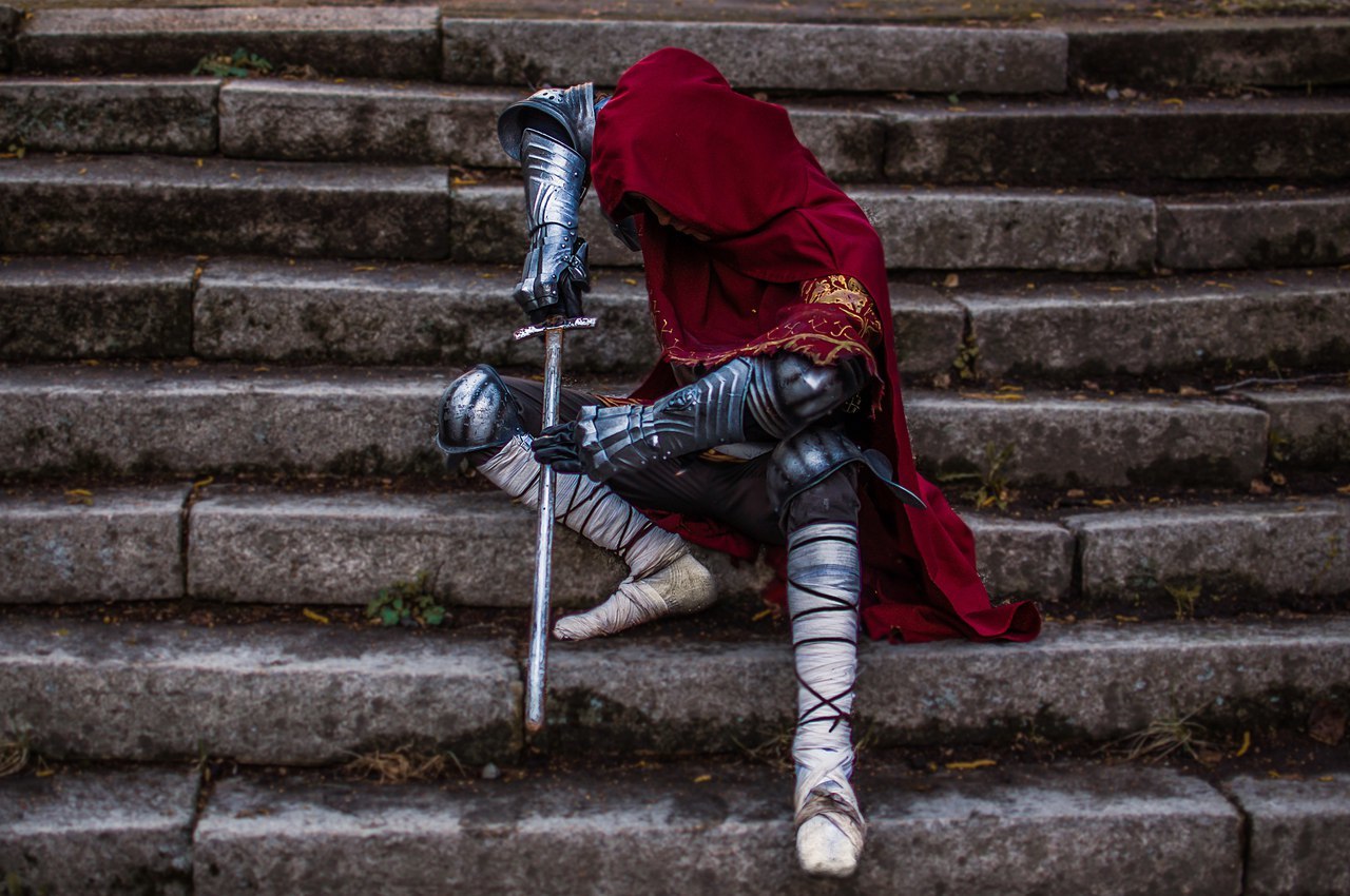 Dark Souls in Yekaterinburg TsPKiO - My, The photo, Cosplay, Dark souls, Yekaterinburg