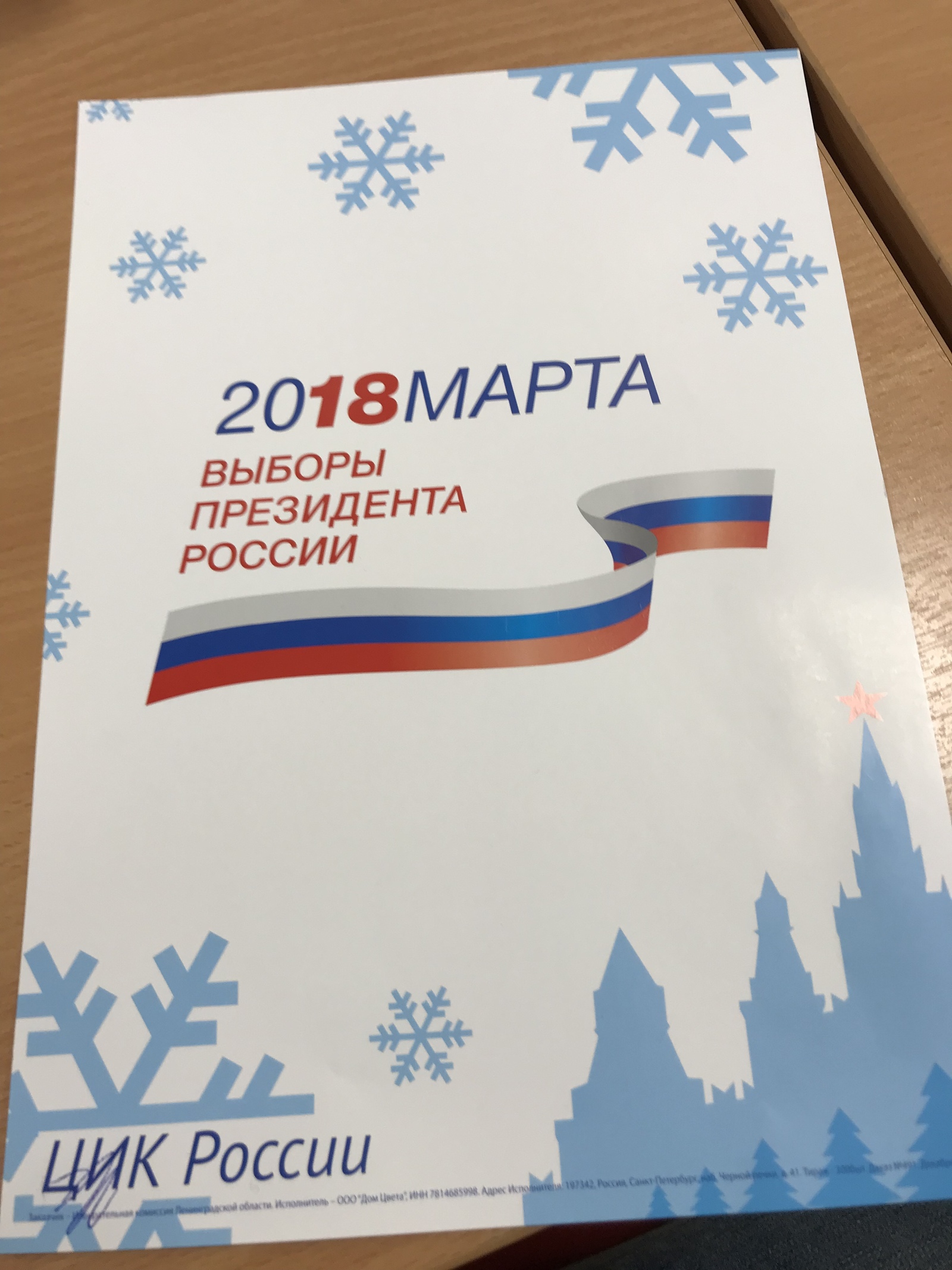 Обратная сторона выборов 2018... - Моё, Выборы, Агитация, Длиннопост, Политика