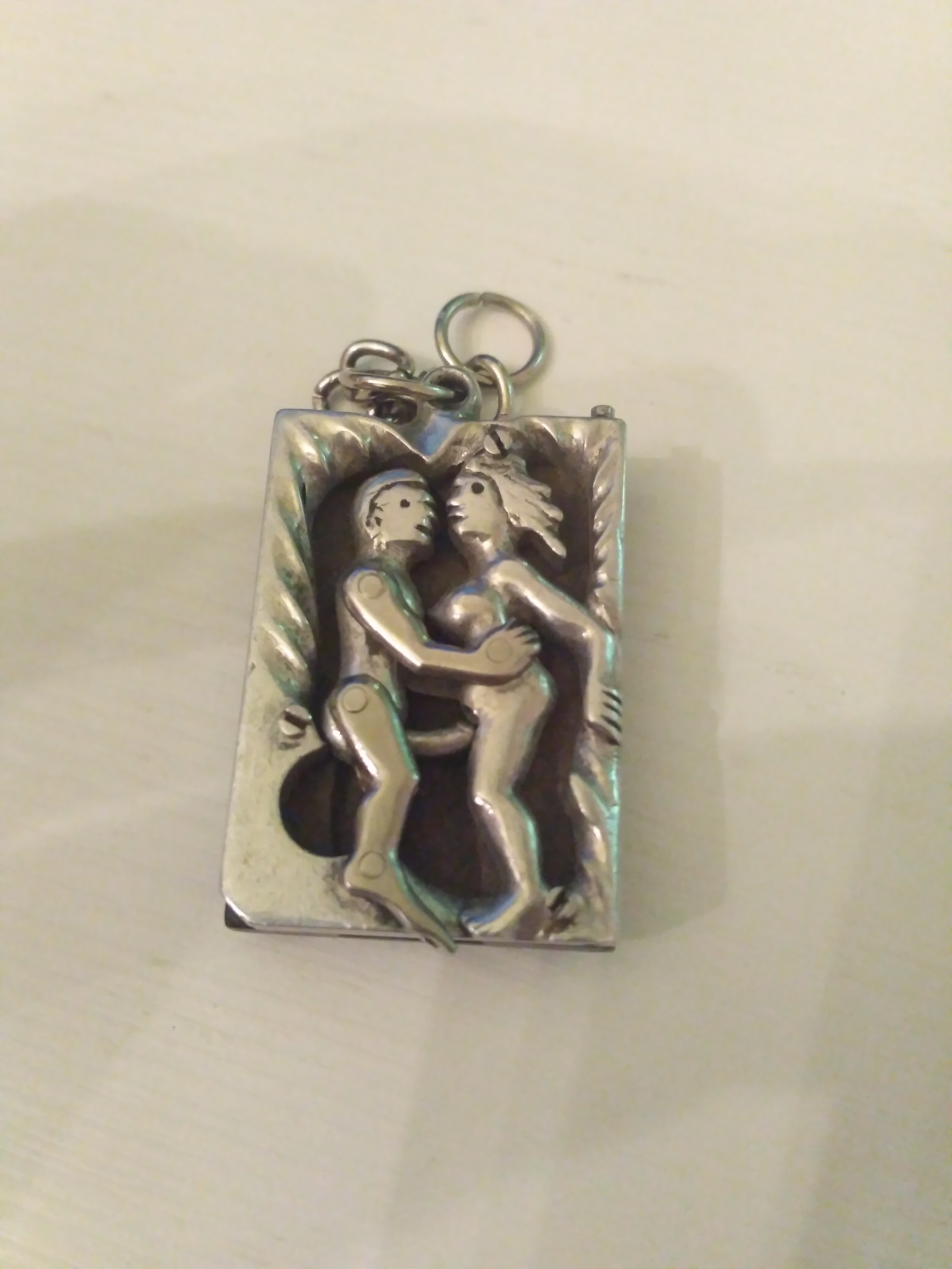 Keychain from grandfather - NSFW, Keychain, With your own hands, Sex, Almost strawberry, Mechanism, GIF