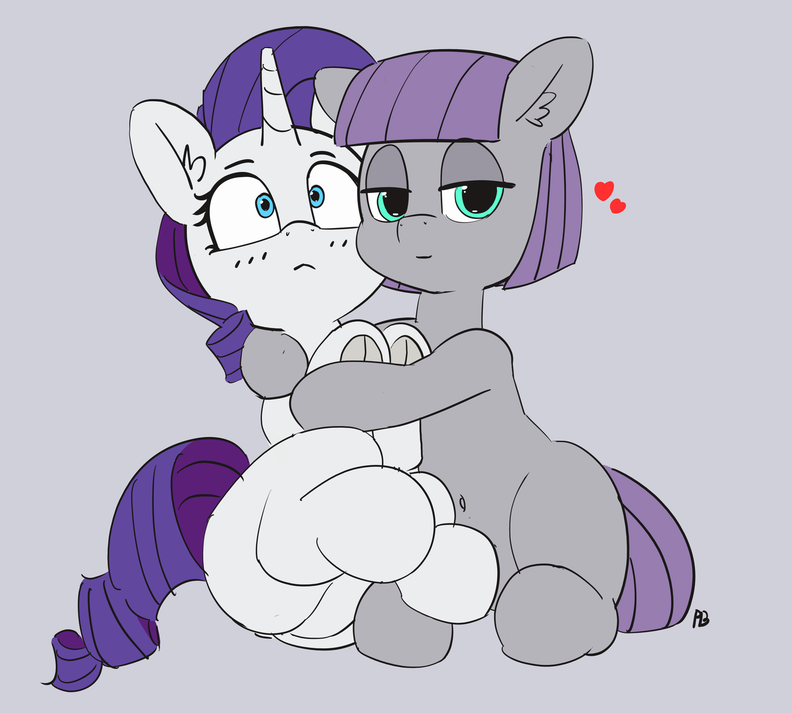 У Мод появился новый интерес к драгоценным камням - My Little Pony, Maud Pie, Rarity, MLP Lesbian, Шиппинг, MLP Edge