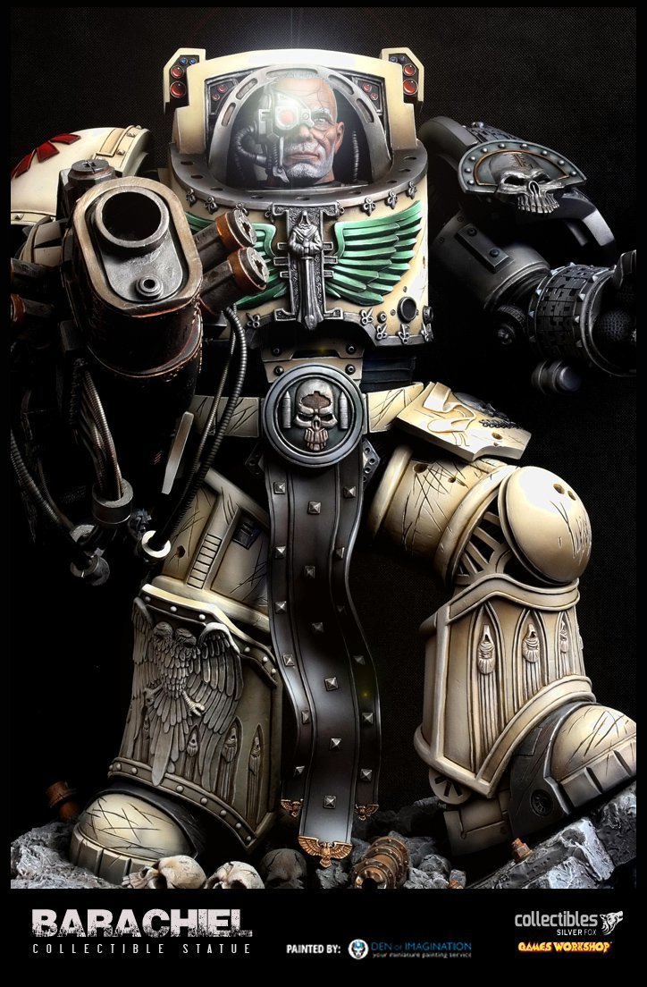 Miniature - Warhammer 40k, Miniature, Dark Angels, , Space Marine, Longpost