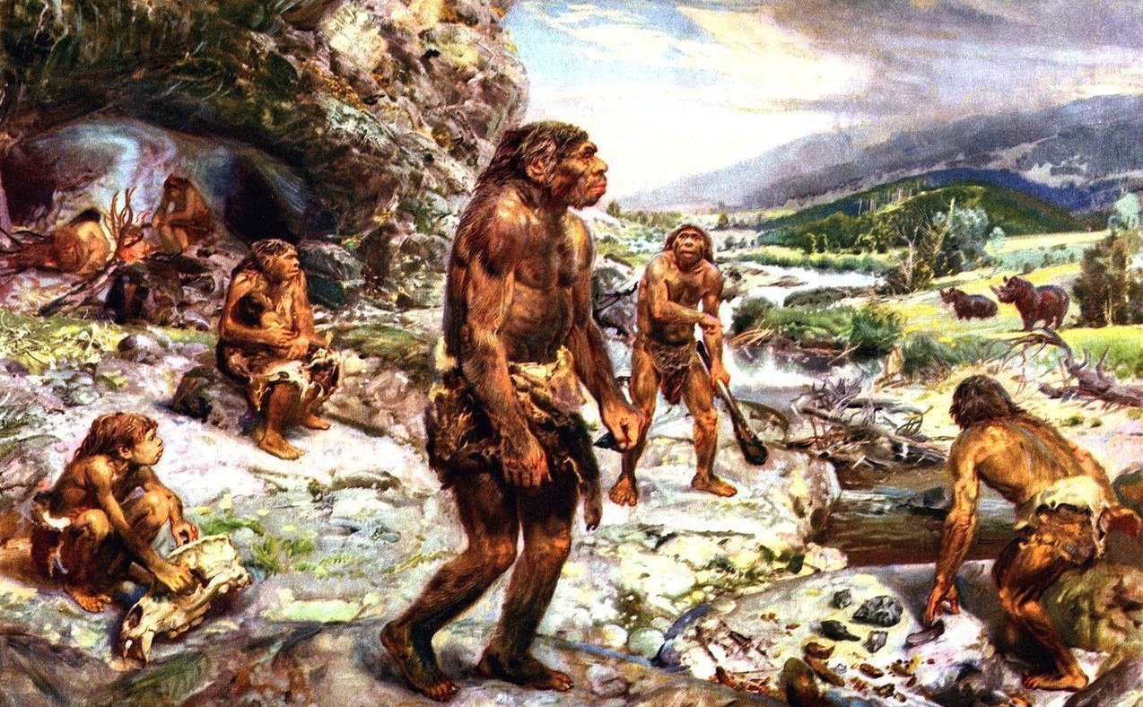 Reconstructions of Neanderthals. - Neanderthal, Paleontology, The science, Anthropogenesis, Longpost, People