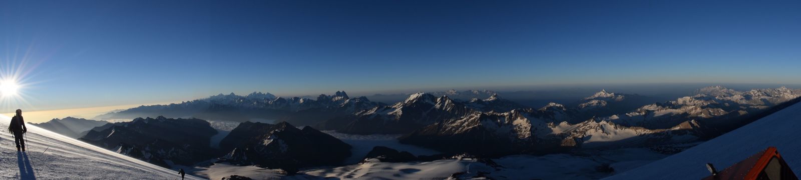 And everything is calm on Elbrus! - My, Elbrus, Adyr-Su Gorge, , , , The mountains, , Silence, Longpost