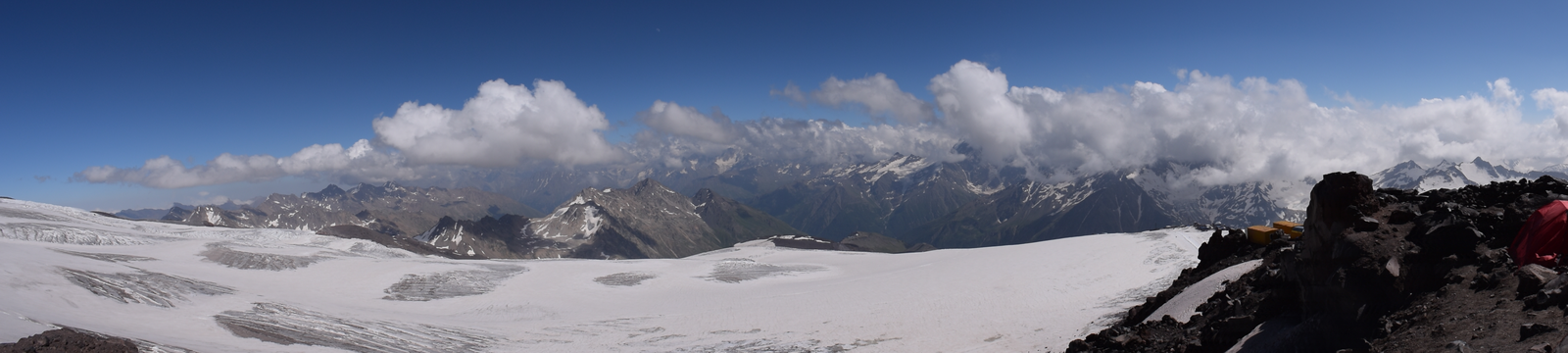 And everything is calm on Elbrus! - My, Elbrus, Adyr-Su Gorge, , , , The mountains, , Silence, Longpost