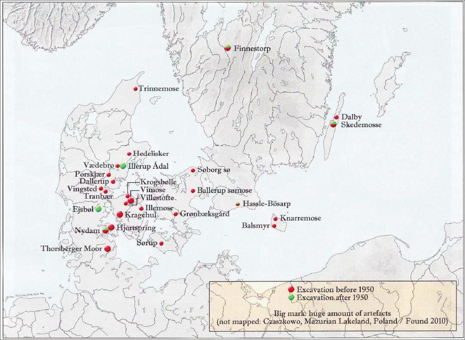 Scandinavian swamp hoards of weapons - Story, Antiquity, Denmark, Treasure, Archeology, Copy-paste, Longpost