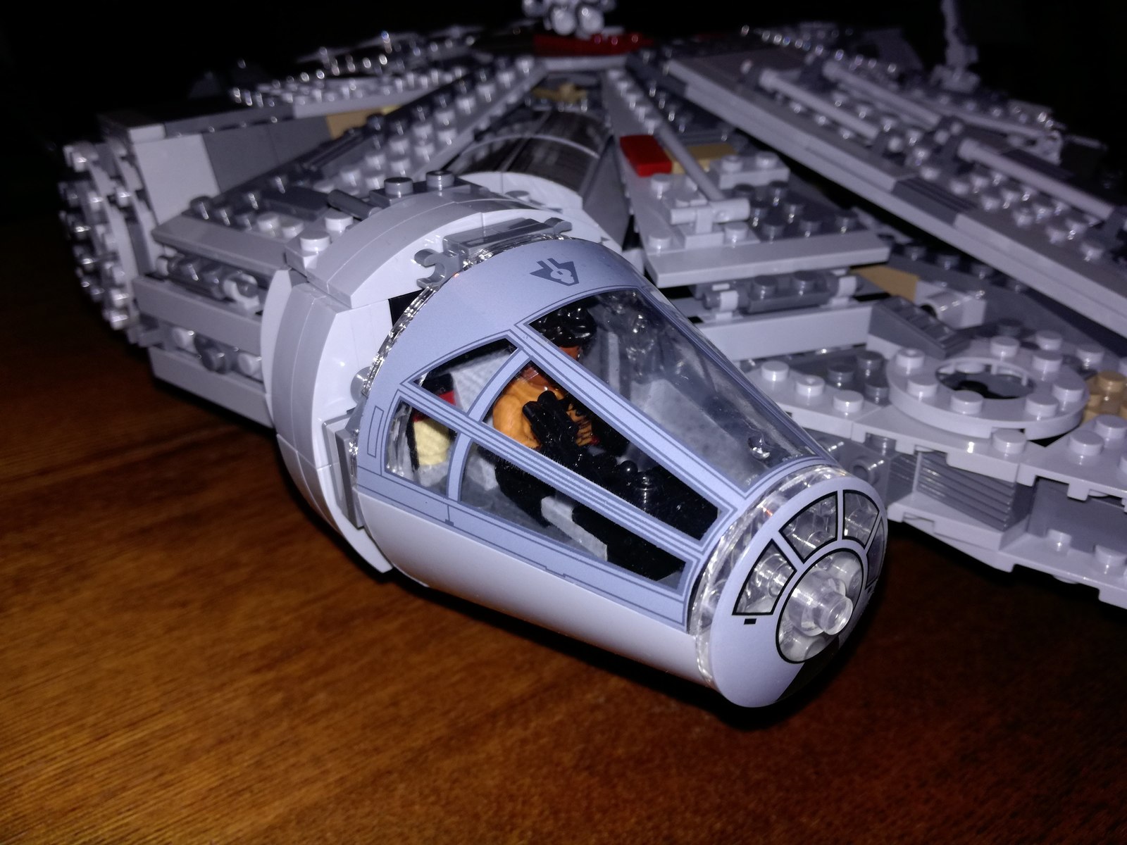 Millennium Falcon - My, , Millennium falcon, Star Wars, Constructor, Longpost