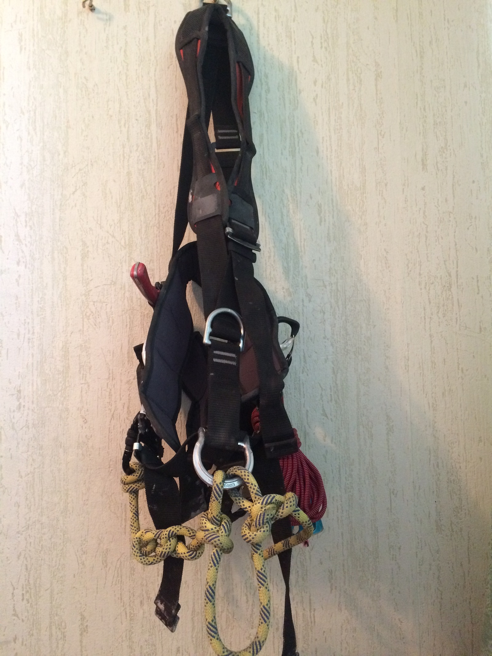 The necessary minimum equipment for an industrial climber. - My, Industrial alpinism, Equipment, Height, Longpost