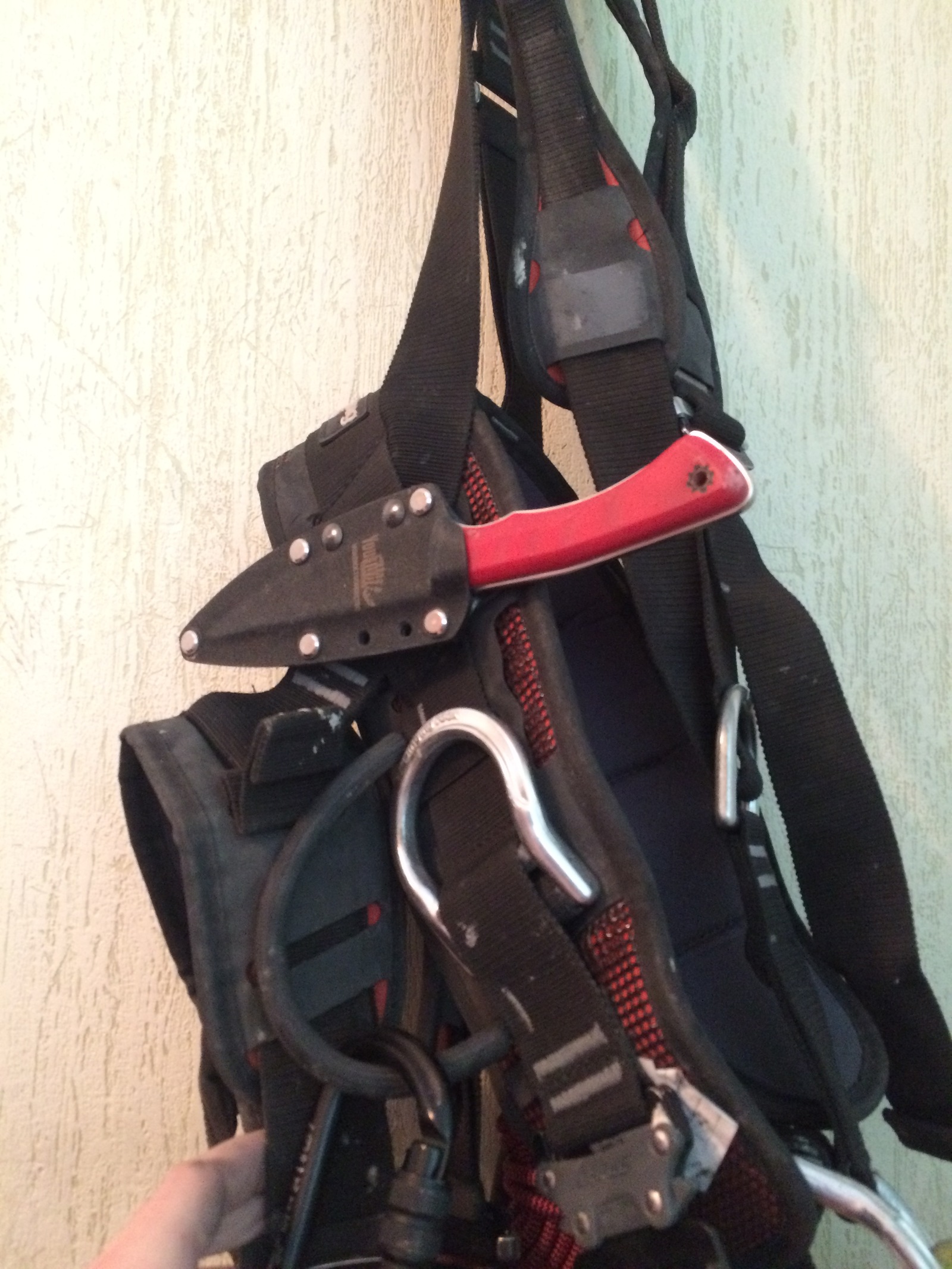 The necessary minimum equipment for an industrial climber. - My, Industrial alpinism, Equipment, Height, Longpost