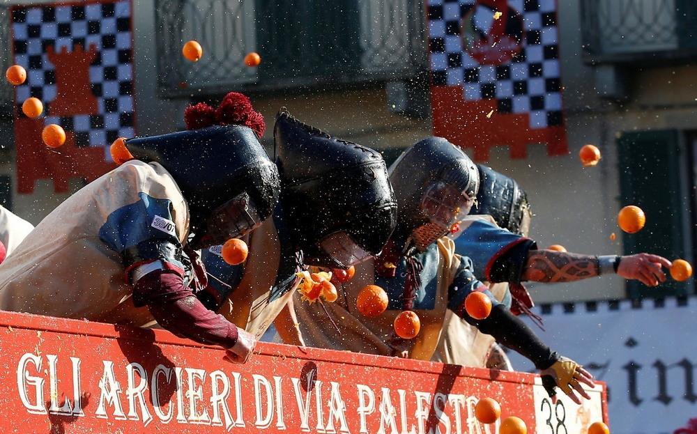 Orange fights in Piedmont - Piedmont, Italy, Orange, Folk fun, Longpost