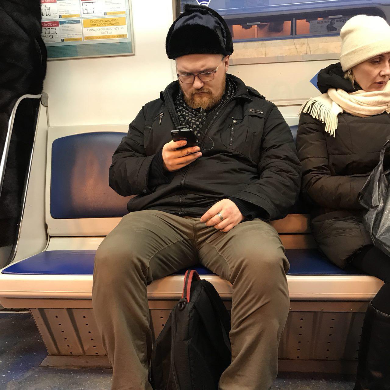 Petersburg metro. Milonov? Is that you? - Milonov, , Metro SPB, Longpost, Vitaly Milonov