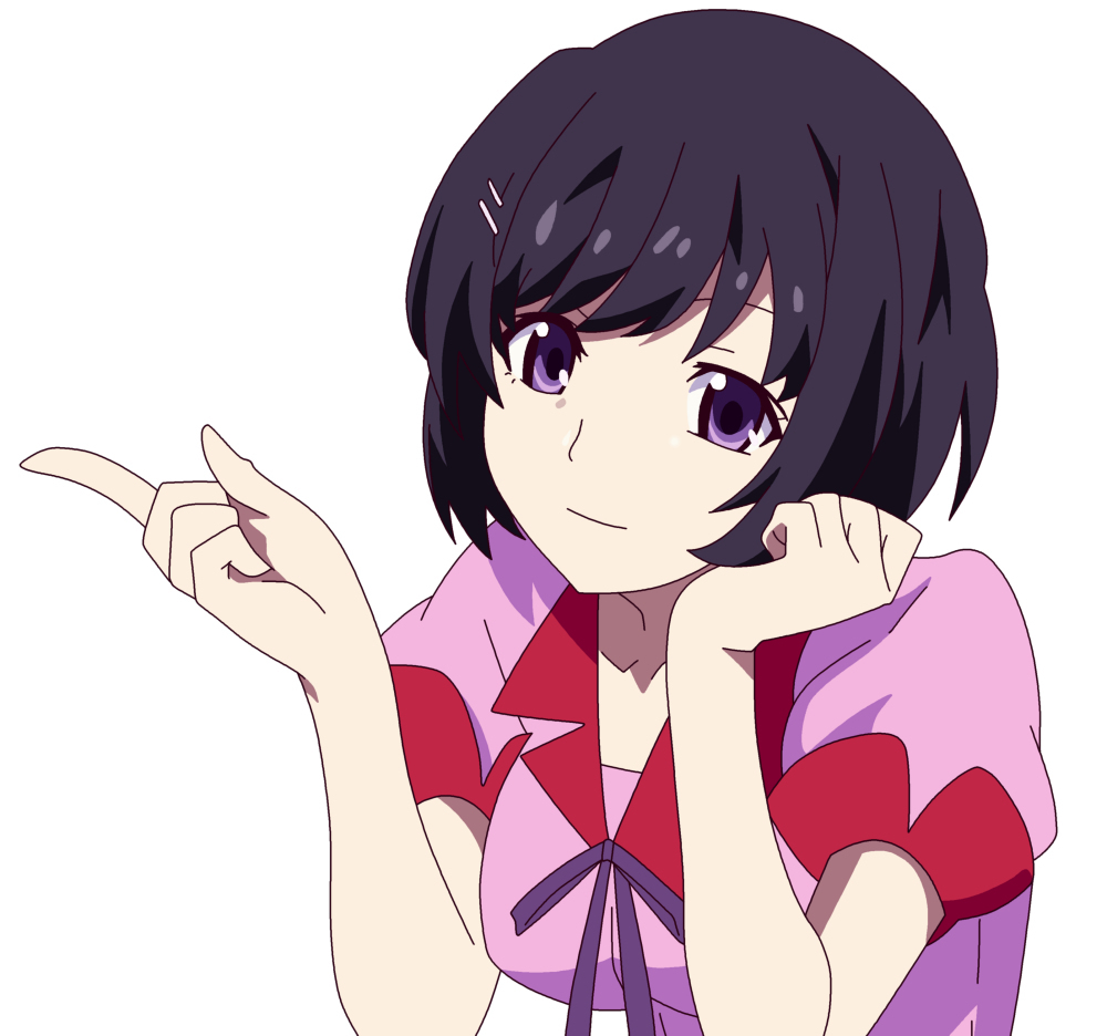 Well, salty, not enough for different posts) - , Tsukihi araragi, Shinobu oshino, Hanekawa tsubasa, Hachikuji Mayoi, Monogatari series, Longpost