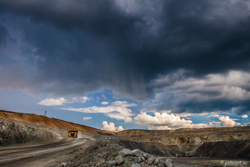 Gigantor. Mining dump truck Komatsu 730E. Test Drive. - Test Drive, Report, Dump truck, Komatsu, Longpost