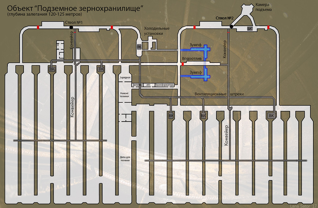 Empty bins of the Motherland: underground granary (part 4, final) - Granary, , the USSR, Superpower, Abandoned, Urbanfact, Longpost