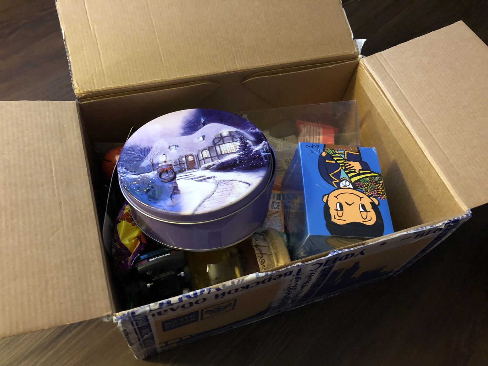 New Year's gift) Tver -> Chicago! - My, Gift exchange, New Year's gift exchange, 2018, Russia, USA, Secret Santa, Snow Maiden, A parrot, Longpost, 