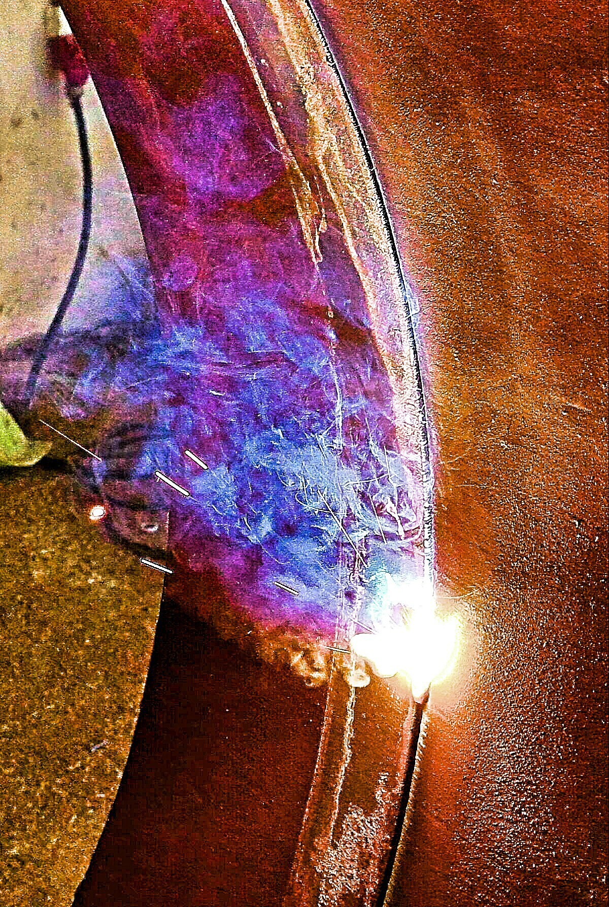 Some Saturday welding photos. - My, Welding, Electrodes, Longpost