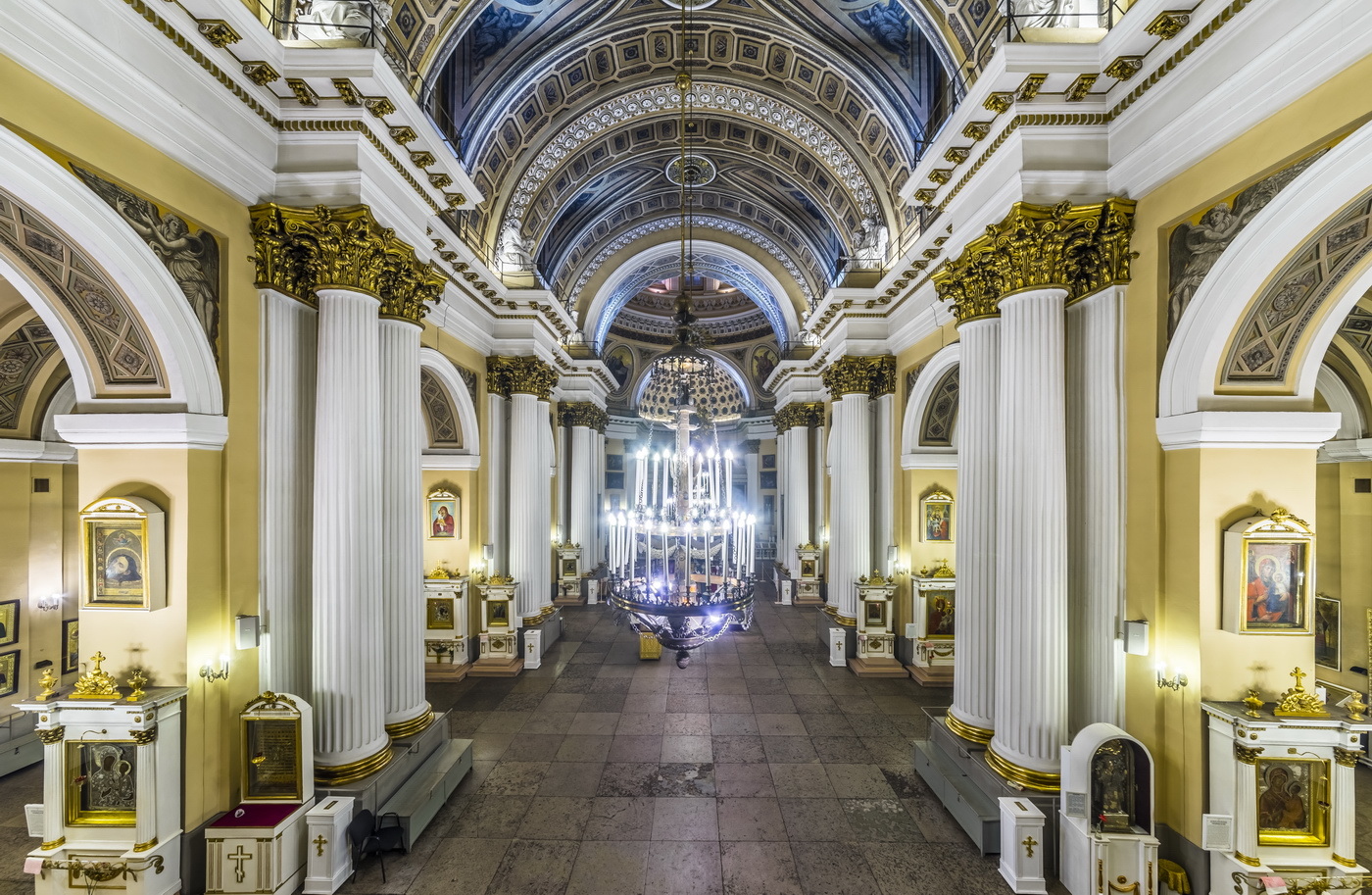 троицкий собор санкт петербург внутри