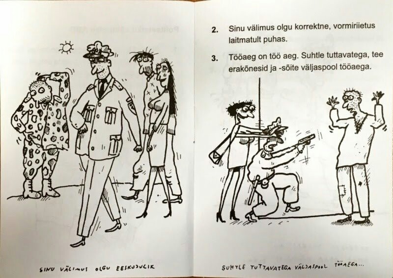 Memo of an Estonian policeman - Police, Estonia, What's this?, Memo, From the network, Copy-paste, Longpost