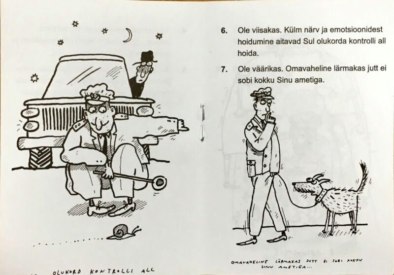 Memo of an Estonian policeman - Police, Estonia, What's this?, Memo, From the network, Copy-paste, Longpost