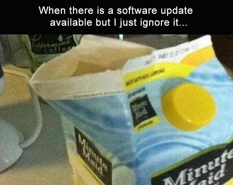 Про обновления - Windows, Обновление, Юмор