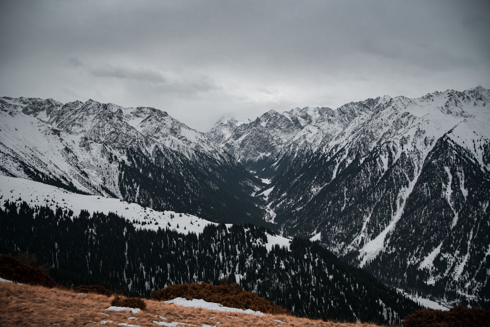 Trip to Kyrgyzstan - My, Kyrgyzstan, Issyk-Kul, Landscape, The mountains, Winter, middle Asia, Travels, Longpost