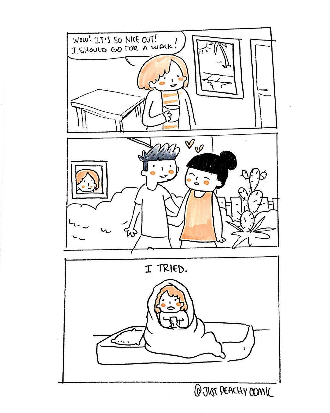 Just Peachy Comic - Comics, , A life, , Longpost