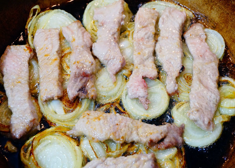 beef stroganoff - My, Cooking, Meat, Beef, beef stroganoff, Recipe, Longpost