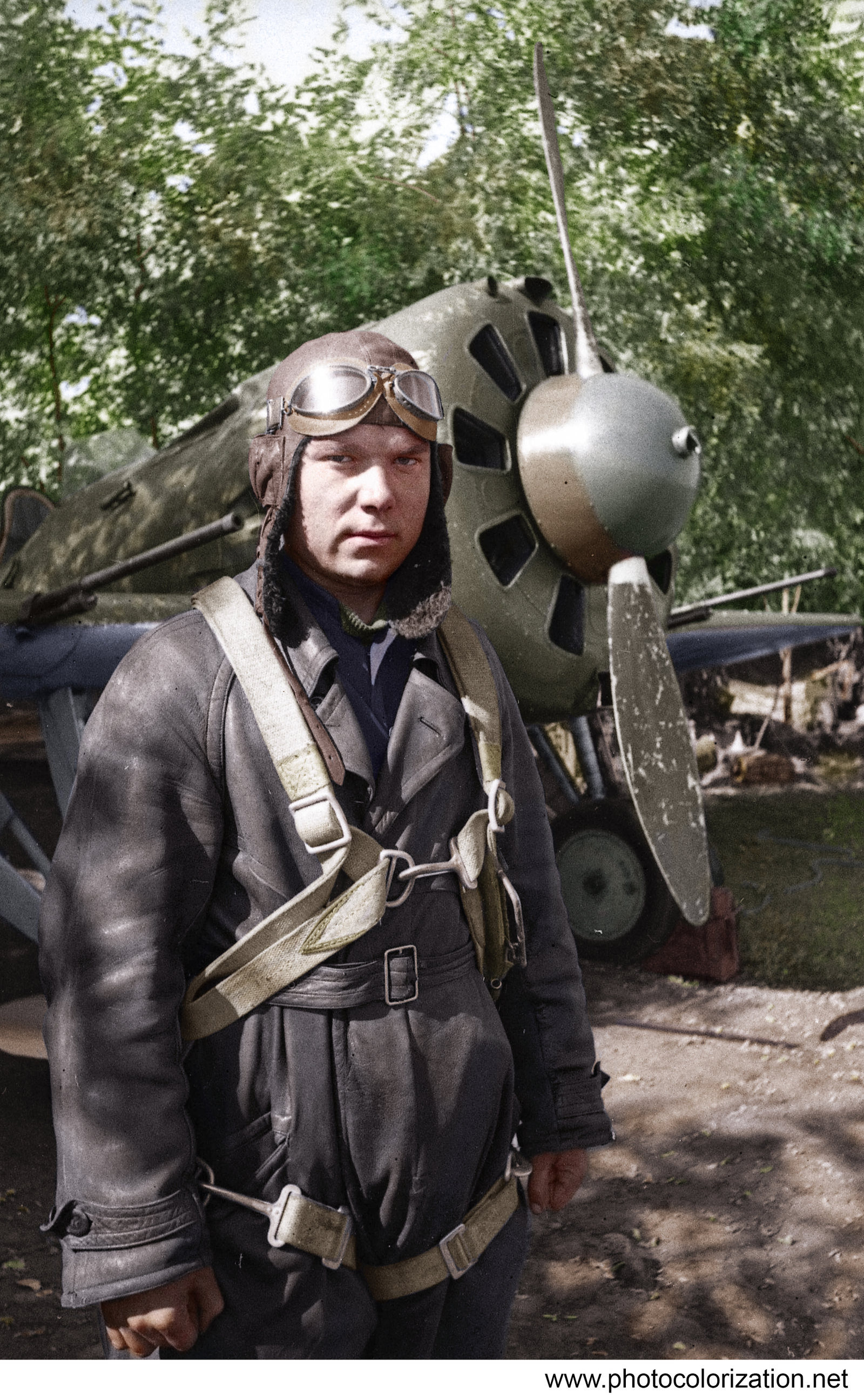 My coloration - My, Colorization, The Great Patriotic War, Aviation, Longpost