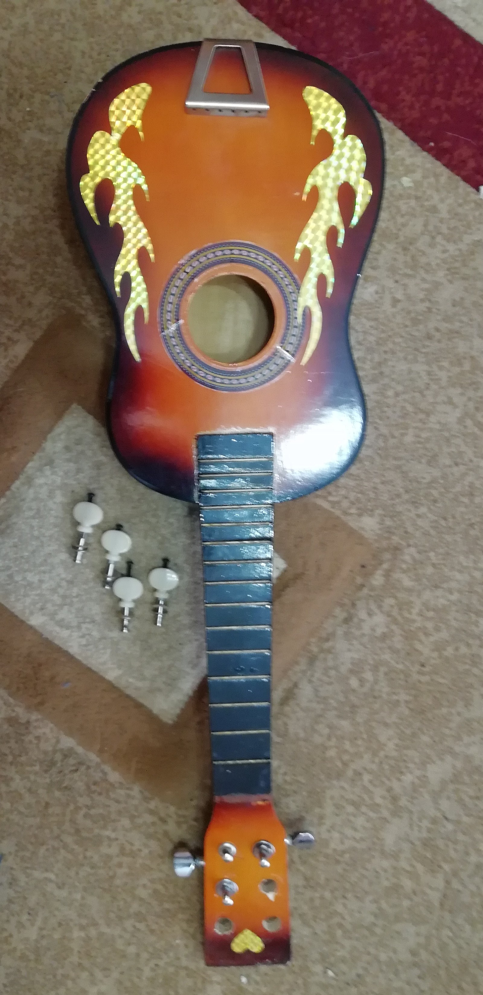 Present - My, Guitar, Presents, Homemade, Longpost