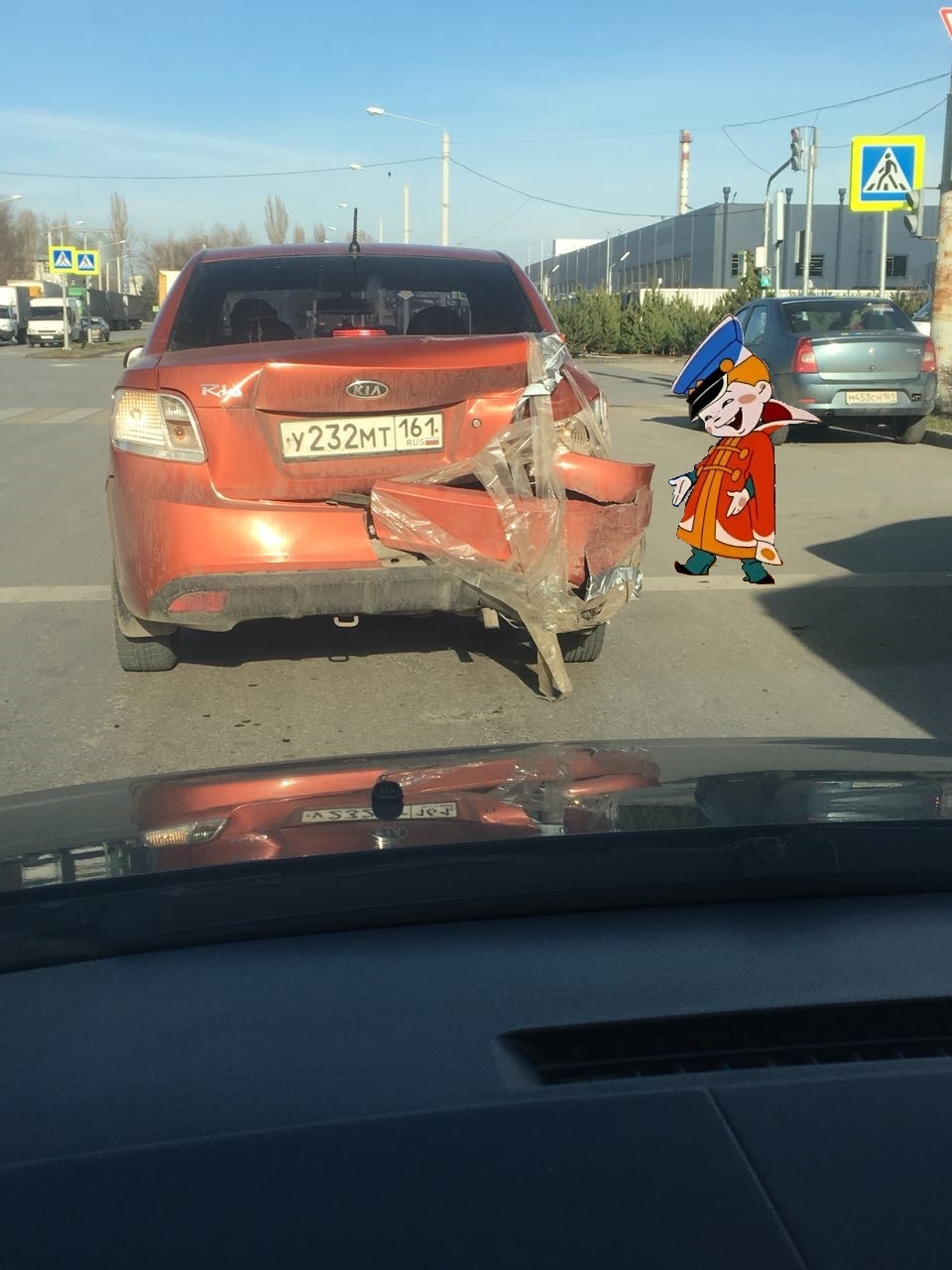 And so it will do - My, Rostov-on-Don, Car, Bumper, 