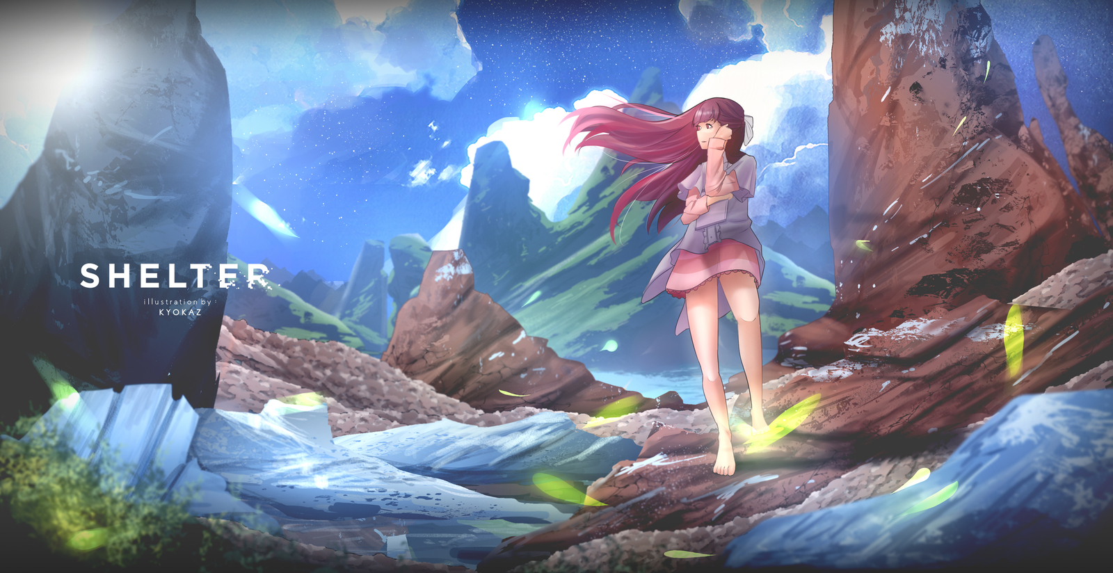 Simulated Reality - Anime, Anime art, Shelter, Porter Robinson, Madeon, Not anime, Music