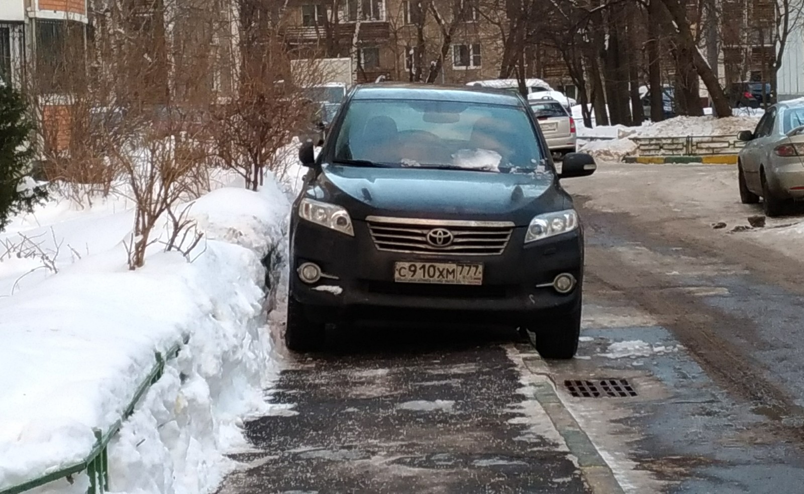 Parkoons of the year... - My, Autoham, Parking, Sidewalk, Longpost