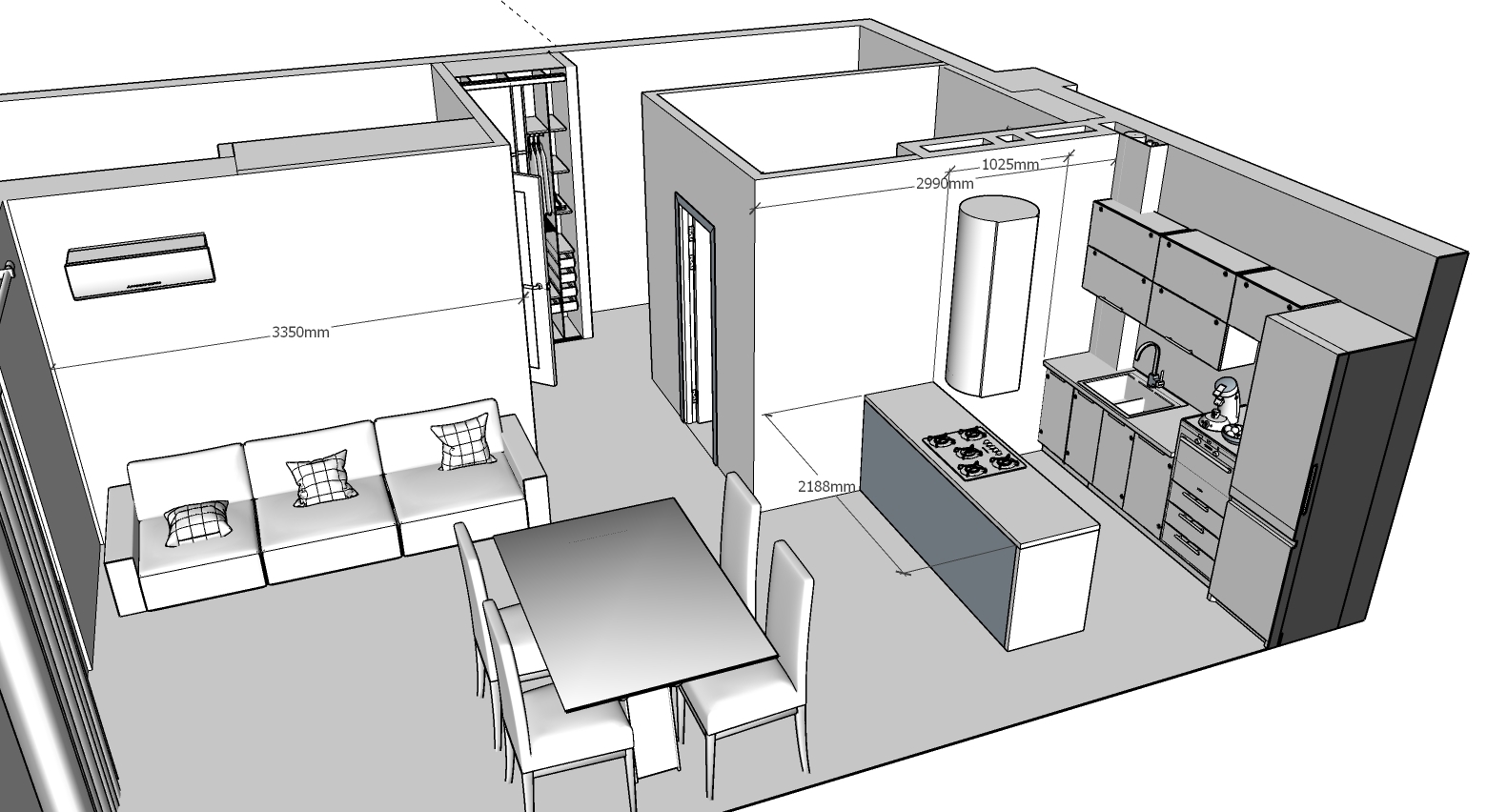 Do-it-yourself apartment renovation. Part 2 Redevelopment plan. Continuation - My, Repair, New building, Redevelopment, Design, 2018, Longpost