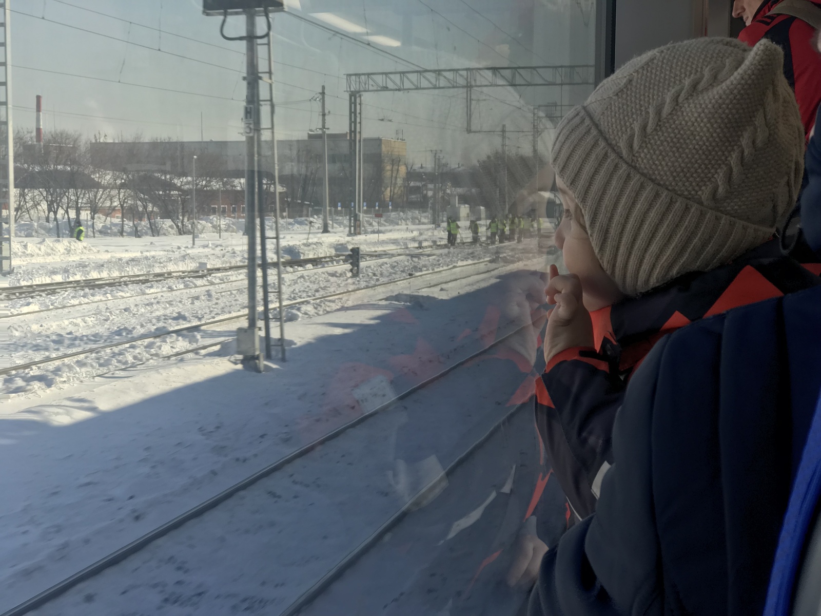 Train ride, first - My, MCC, Children, beauty, The first, Drive, Joy, Laugh, Longpost