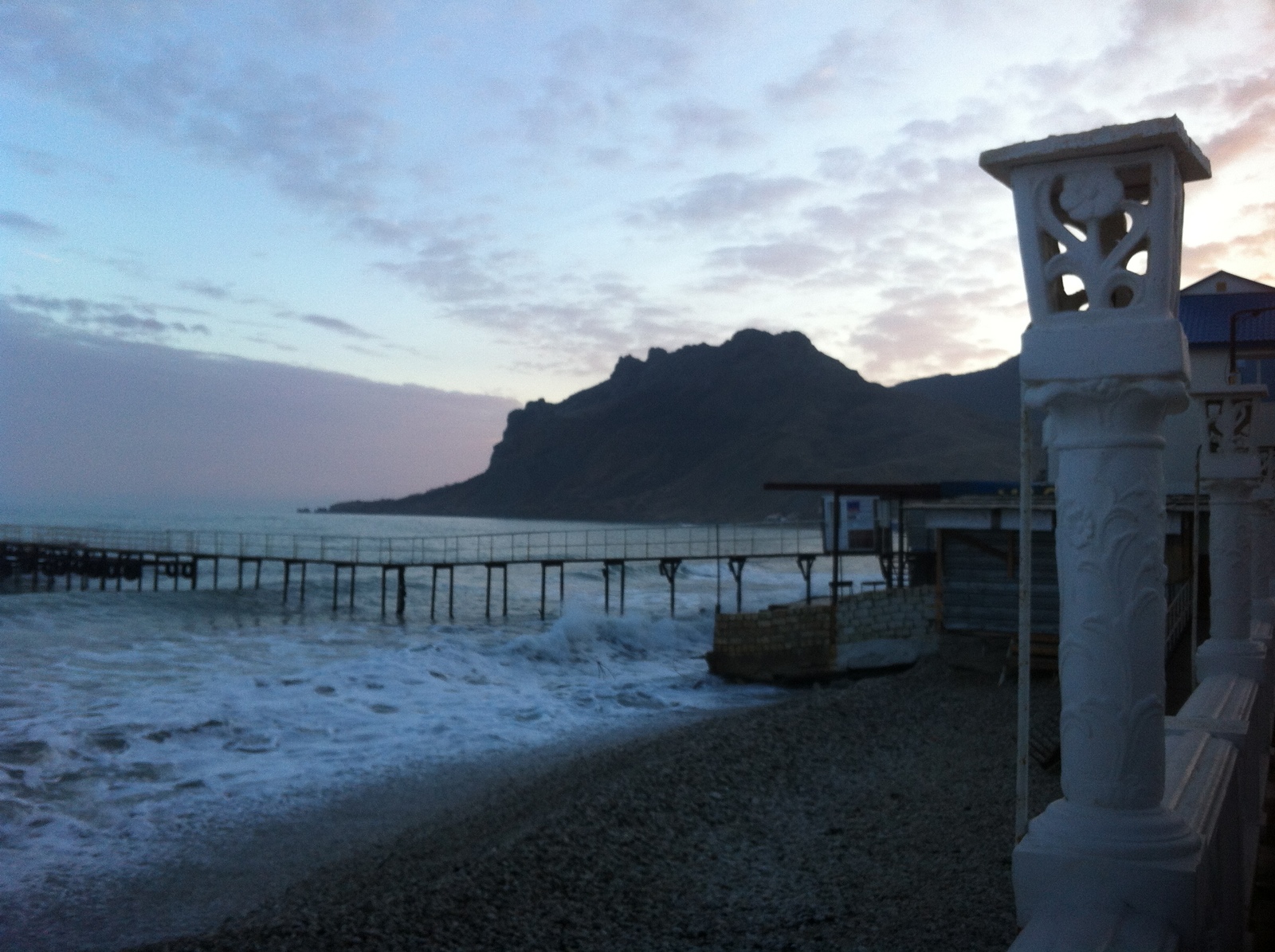 Just winter Koktebel - Winter, Crimea, Koktebel