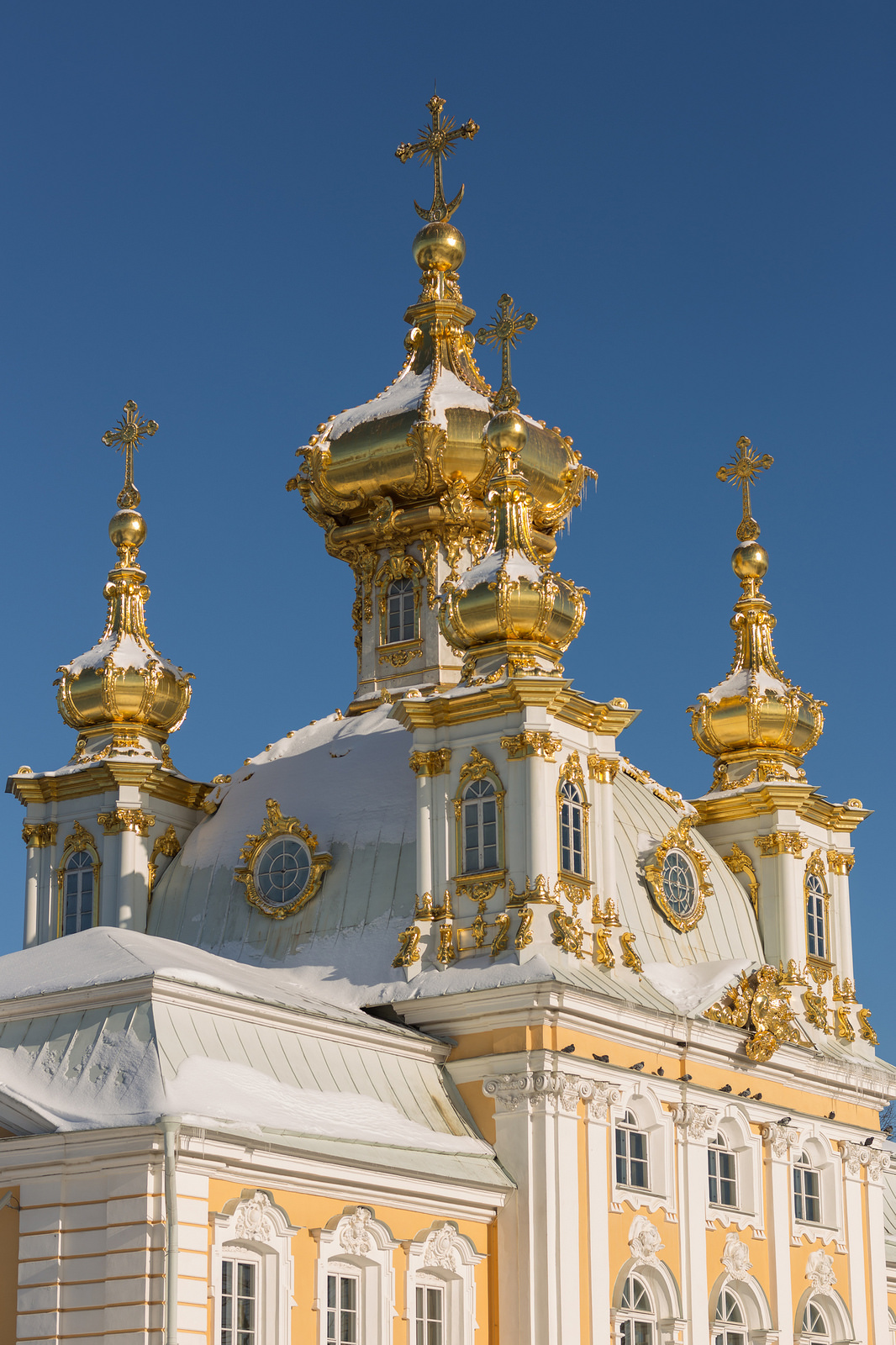 Поездка в Петергоф - Моё, Петергоф, Зима, Длиннопост, Санкт-Петербург, Архитектура, Снег