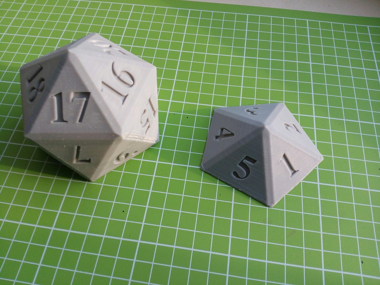 Dice storage in the shape of an icosahedron - My, My, 3D печать, Tabletop role-playing games, Longpost