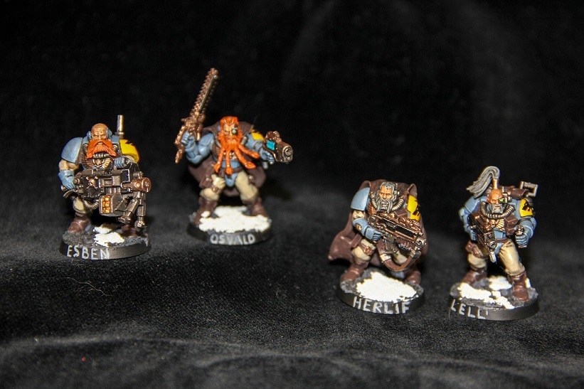 Collectible hodgepodge of miniatures :) - My, Wh miniatures, Warhammer 40k, Space wolves, Adeptus Mechanicus, Hobby, Wh painting, Longpost